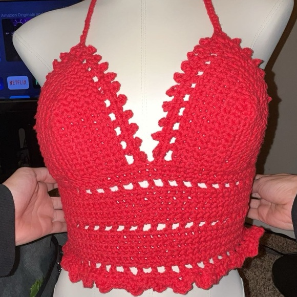 Crochet bu Jawday Tops - Basic Band Crop